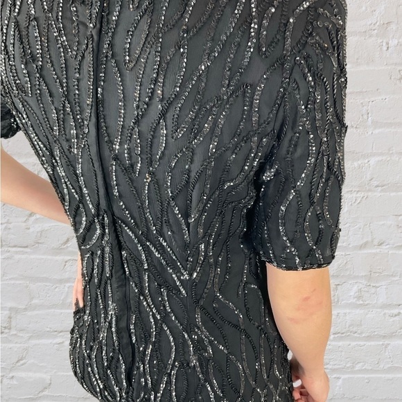 Stenay vintage 100% silk sequin dress, fantastic condition - Picture 3 of 6